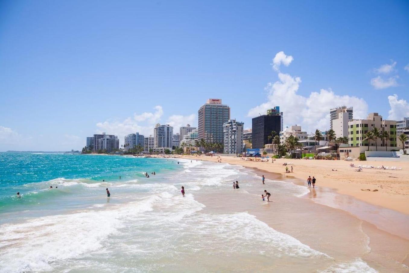 Pr Rentals Beach Front Penthouse A 604 圣胡安 外观 照片