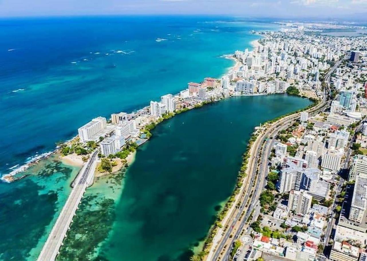 Pr Rentals Beach Front Penthouse A 604 圣胡安 外观 照片